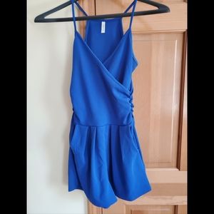 Royal Blue Romper